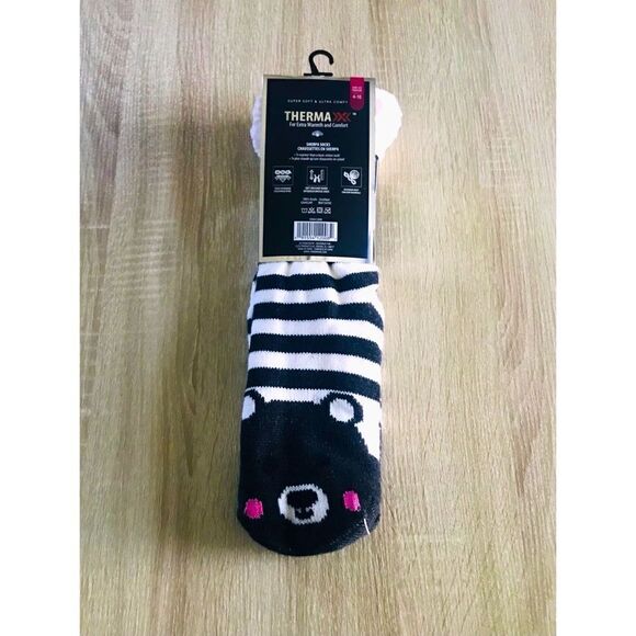 NWT … THERMA X Sherpa “Shoe Size:  4-10” Socks - Picture 2 of 4